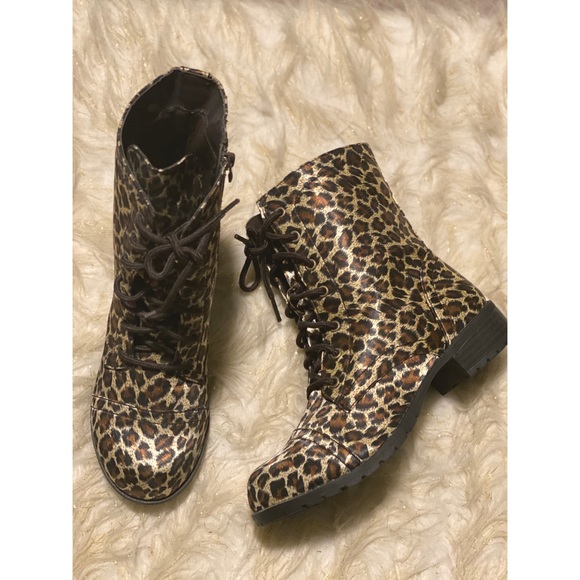 Leopard print boots - Picture 3 of 6